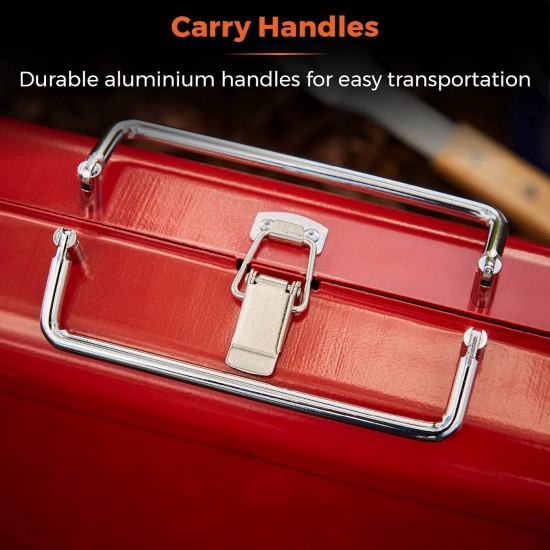 Outdoor Dining Tower Stealth Portable Charcoal Briefcase